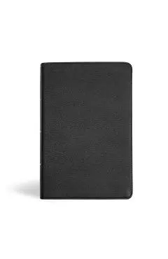KJV Personal Size Giant Print Bible, Black Genuine Leather - Holman Bible Publishers