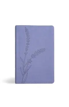 KJV Personal Size Giant Print Bible, Lavender Leathertouch - Holman Bible Publishers