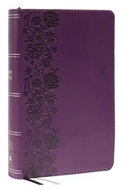 Kjv, Personal Size Large Print Single-Column Reference Bible, Leathersoft, Purple, Red Letter, Comfort Print: Holy Bible, King James Version - Thomas Nelson