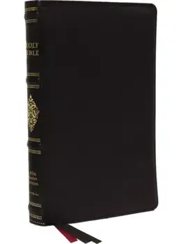 KJV, Personal Size Reference Bible, Sovereign Collection, Black Premium Goatskin Leather, Premier Collection, Comfort Print/Thomas Nelson