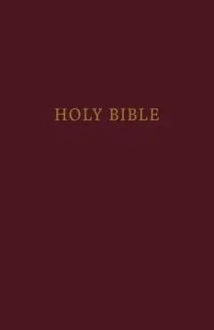 KJV, Pew Bible, Large Print, Hardcover, Burgundy, Red Letter Edition - Thomas Nelson
