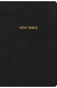 KJV Rainbow Study Bible, Black Leathertouch, Indexed - Holman Bible Publishers
