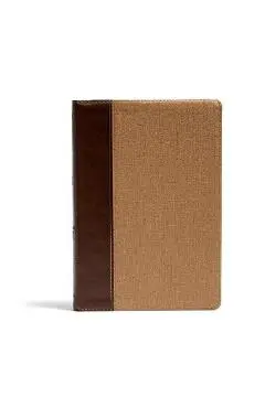 KJV Rainbow Study Bible, Brown/Tan Leathertouch: Ribbon Marker, Color-Coded Text, Smythe Sewn Binding, Easy to Read Bible Font, Bible Study Helps, Ful - Holman Bible Staff