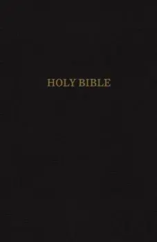 KJV, Reference Bible, Super Giant Print, Leather-Look, Black, Indexed, Red Letter Edition/Thomas Nelson