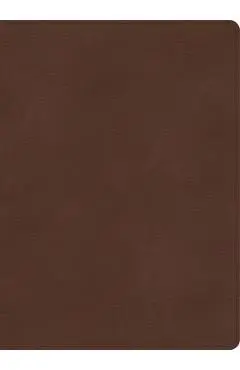 KJV Single-Column Wide-Margin Bible, Brown Leathertouch - Holman Bible Publishers