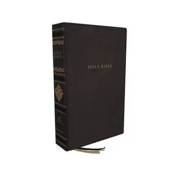Kjv, Sovereign Collection Bible, Personal Size, Genuine Leather, Black, Red Letter Edition, Comfort Print: Holy Bible, King James Version/***