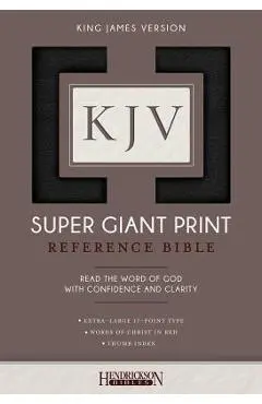 KJV Super Giant Print Bible - Hendrickson Bibles