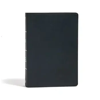 KJV Super Giant Print Reference Bible, Black Genuine Leather, Leather/***
