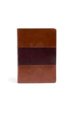 KJV Super Giant Print Reference Bible, Charcoal Leathertouch, Indexed - Holman Bible Publishers