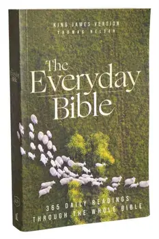 KJV, The Everyday Bible, Paperback, Red Letter, Comfort Print. 365 Daily Readings Through the Whole Bible, Paperback/Thomas Nelson