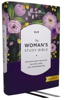KJV, The Woman's Study Bible, Hardcover, Red Letter, Full-Color Edition, Comfort Print. Receiving God's Truth for Balance, Hope, and Transformation, Hardback/***