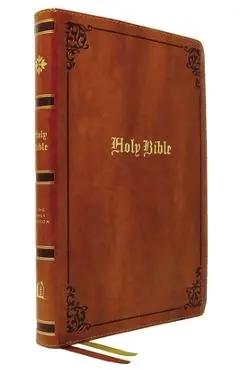 Kjv, Thinline Bible, Large Print, Vintage Series, Leathersoft, Tan, Red Letter, Comfort Print: Holy Bible, King James Version - Thomas Nelson