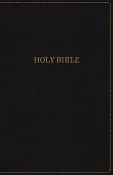 KJV, Thinline Bible, Standard Print, Imitation Leather, Black, Red Letter Edition/Thomas Nelson