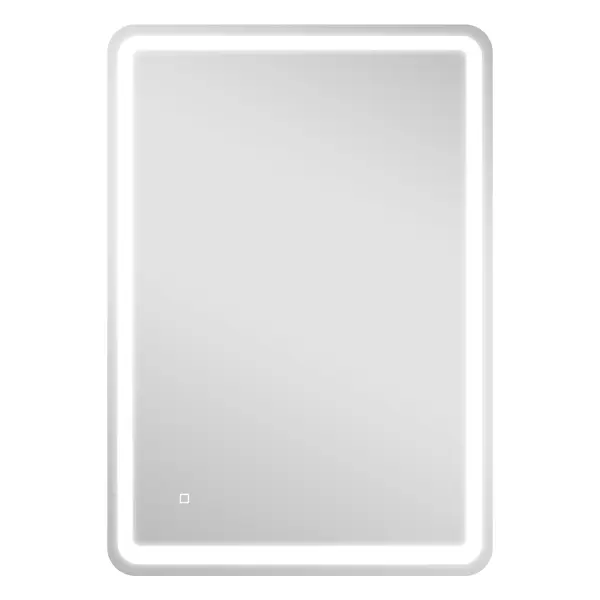 kleankin Oglinda pentru Baie cu Lumini LED, 70x 4 x 100cm, Argintiu | Aosom Romania
