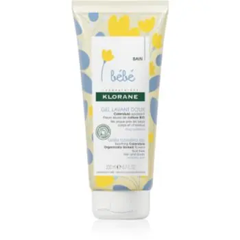 Klorane Bébé Calendula Gel de curatare delicat pentru nou-nascuti si copii