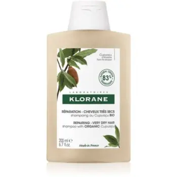 Klorane Cupuaçu Bio sampon hranitor pentru păr uscat și deteriorat