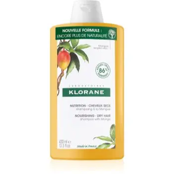 Klorane Mango Nourishing Shampoo Dry Hair șampon intens hrănitor pentru par uscat