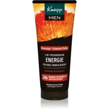 Kneipp Men Energy gel de curatare 3 in 1 pentru față, corp și păr