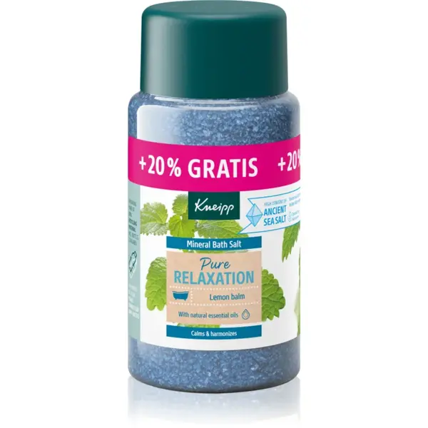 Kneipp Pure Relaxation saruri de baie Lemon Balm 600 g