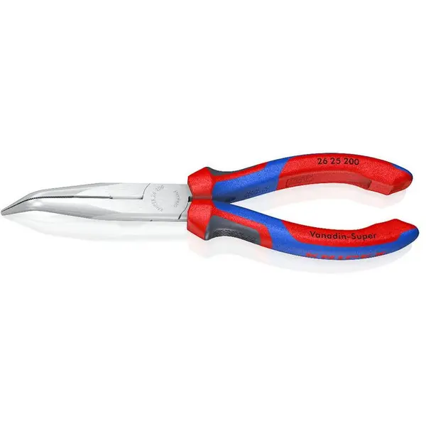Knipex Cleste cu varf semirotund Knipex, indoit 200mm, cu manere multicomponent
