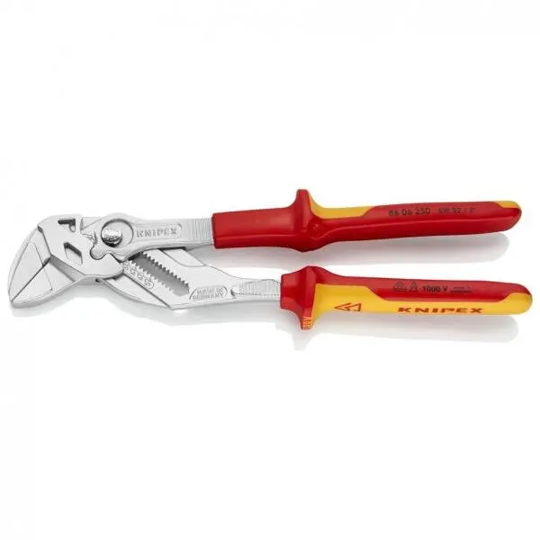 Knipex Cleste Knipex, 250 mm, Rosu-Galben