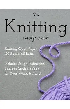 Knitting Design Graph Paper Book 4: 5 Ratio 120 Pages - Premier Knitting Journals