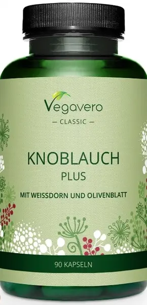 Knoblauch Plus, 90 capsule, Vegavero