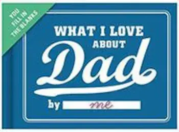 Knock Knock What I Love About Dad Fill in the Love Journal, Hardcover/***