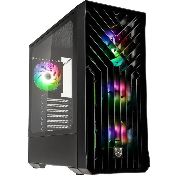 Kolink Carcasa Kolink Unity Cascade ARGB, Mid-Tower, Negru