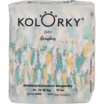 Kolorky Day Brushes scutece ECO de unică folosință