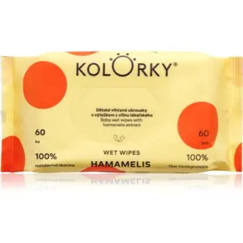 Kolorky Wet Wipes Hamamelis servetele delicate pentru copii