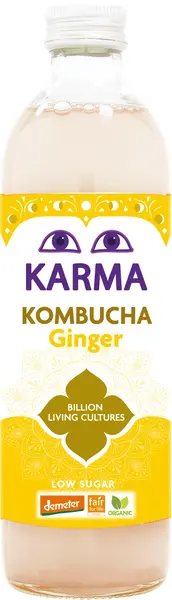 Kombucha Demeter cu ghimbir, 500 ml, Karma