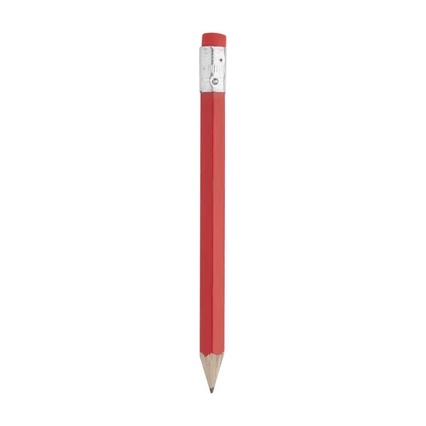 Komin creion mini - roșu