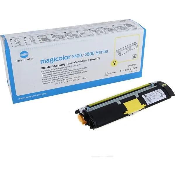 Konica Minolta Toner Konica Minolta MAGICOLOR 2400 Galben 1500 pag A00W131