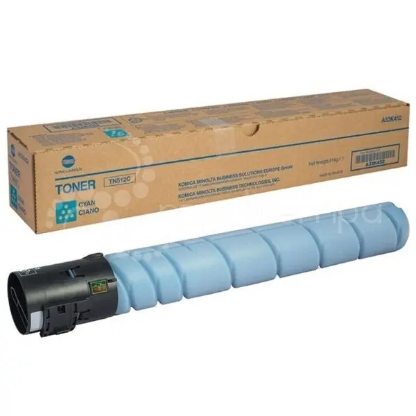 Konica Minolta Toner Konica Minolta TN-512 C | 26000 pag | Cyan | Bizhub C454/554