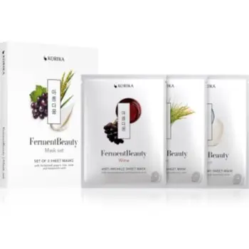 KORIKA FermentBeauty Mask Set set de măști faciale