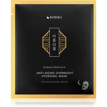 KORIKA Korean Heritage Collagen & Snail Mucin mască hidrogel anti-îmbătrânire