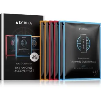 KORIKA Korean Heritage Eye Patches Discovery Set set pentru ochi