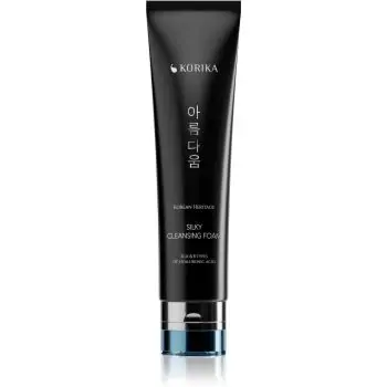 KORIKA Korean Heritage Silk & 8 Types of Hyaluronic Acid Silky Cleansing Foam spuma de curatat cu efect de hidratare