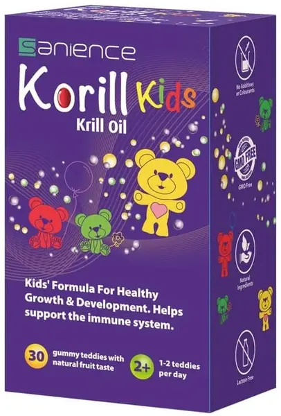 Korill Kids, 30 tablete de jeleu, Sun Wave Pharma