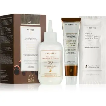 Korres Argan Oil Culoare permanenta pentru par cu ulei de argan