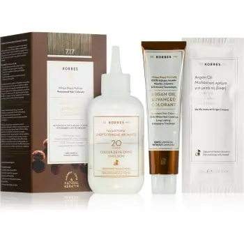 Korres Argan Oil Culoare permanenta pentru par cu ulei de argan