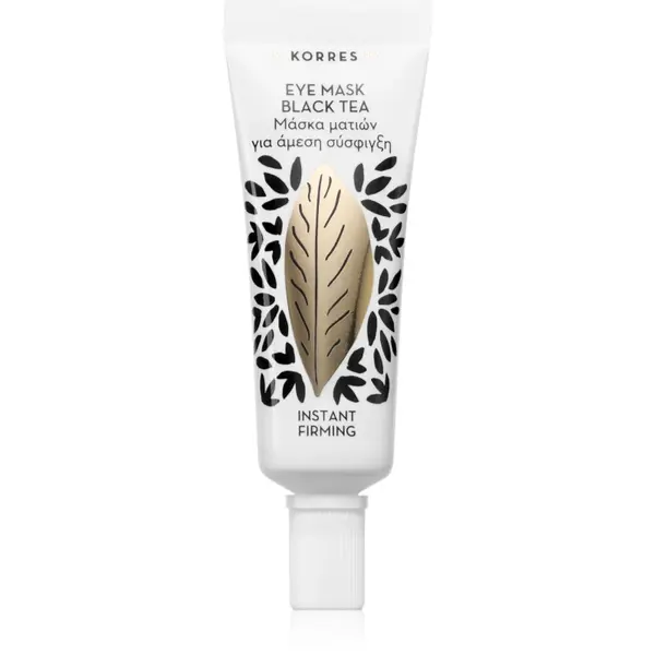 Korres Black Tea masca pentru fermitate zona ochilor 6 ml