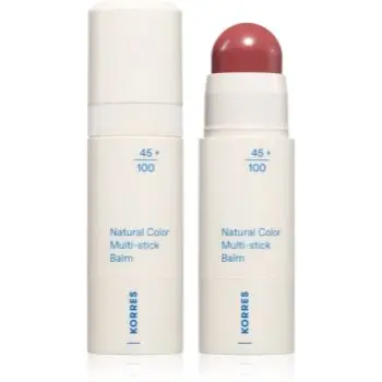 Korres Natural Color Multi-Stick Balm fard multifuncțional, pentru buze și obraz