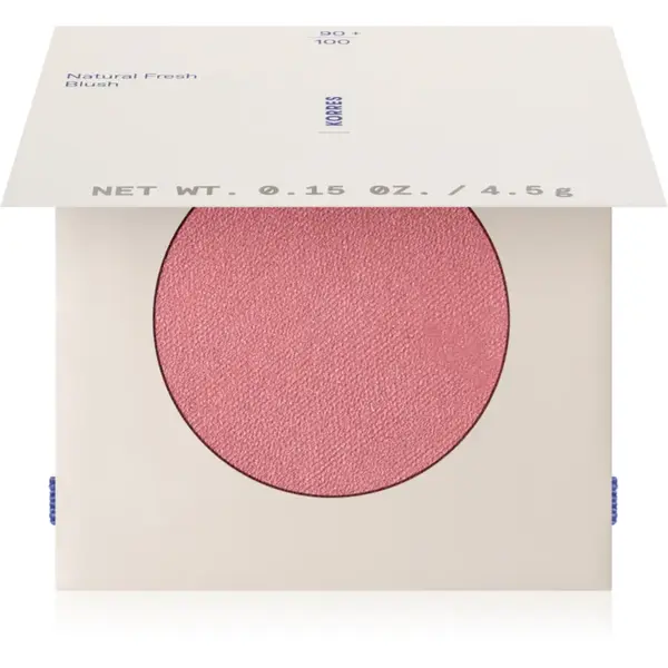 Korres Natural Fresh Blush fard de obraz compact culoare Dusty Rose 4.5 g