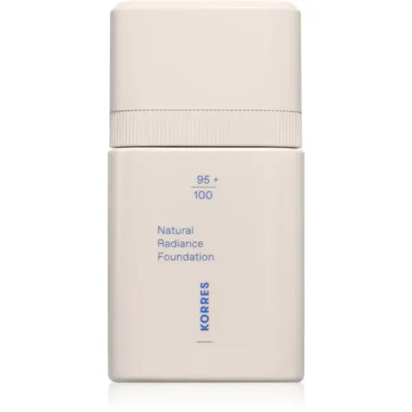 Korres Natural Radiance Foundation machiaj natural culoare 01 Light 30 ml