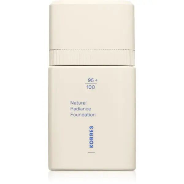 Korres Natural Sheer Foundation make-up cu textura usoara pentru un look natural culoare 02 Medium 30 ml