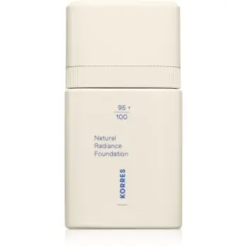 Korres Natural Sheer Foundation make-up cu textura usoara pentru un look natural