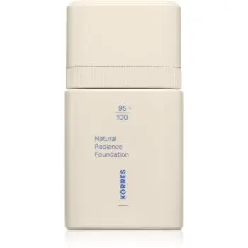 Korres Natural Sheer Foundation make-up cu textura usoara pentru un look natural