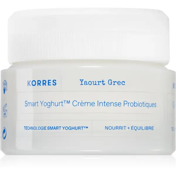 Korres Smart Yoghurt™ Probiotic Intense Cream crema intens hidratanta cu probiotice 40 ml